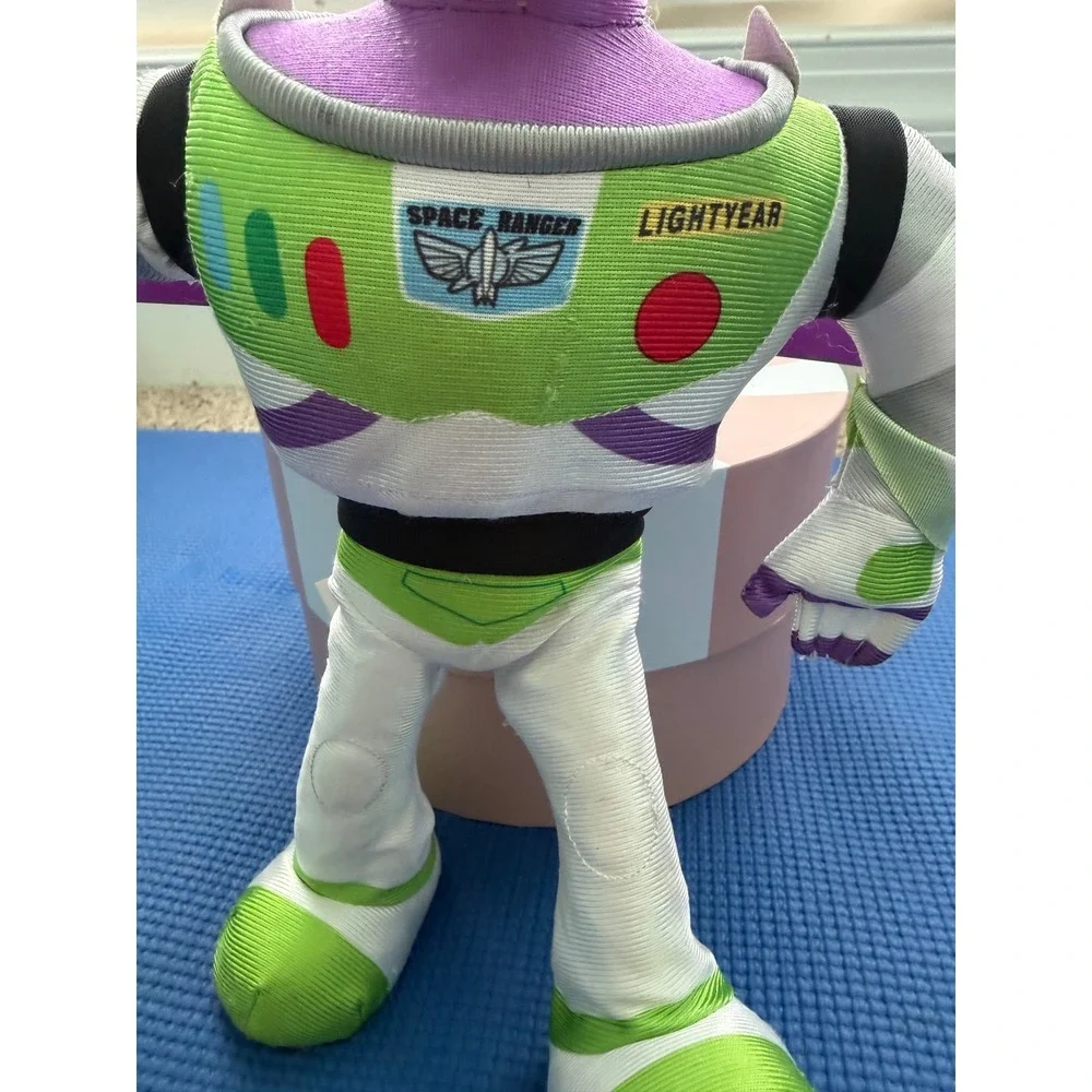 Disney Toy Story Buzz Lightyear Plush Electronic Talking Toy 12 Inch Wings